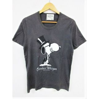 ラブレス(LOVELESS)のLOVELESS ラブレス×PEANUTS スヌーピー 半袖Ｔシャツ チャコールグレー サイズ2 正規品 / a8582(Tシャツ/カットソー(半袖/袖なし))