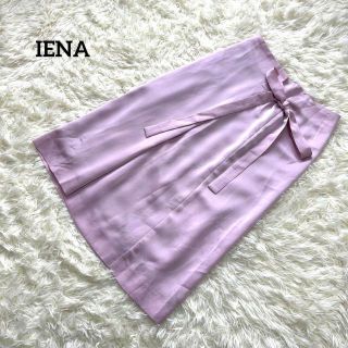 イエナ(IENA)のIENA イエナ　スカート　パープル　34(ロングスカート)