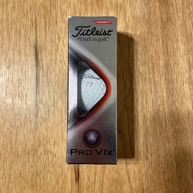 Titleist(タイトリスト)のゴルフボール タイトリスト PRO V1X 3個 77番 スポーツ/アウトドアのゴルフ(その他)の商品写真