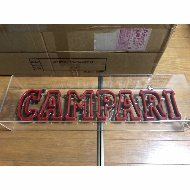 2022新作 Pre Autumn CAMPARI LEDサイン 未使用 abtinstitute.org
