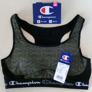 チャンピオン(Champion)の【M】 チャンピオン デイリースポーティブラ 21FW 　黒柄　p0595(ブラ)