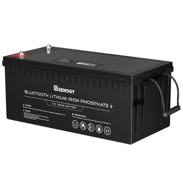 Renogy 12Ｖ 200AH LiFePO4リン酸鉄リチウムイオンバッテリー - 生活家電