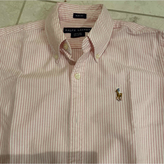 Ralph Lauren(ラルフローレン)のラルフローレン  ボタンダウンシャツ レディースのトップス(シャツ/ブラウス(長袖/七分))の商品写真