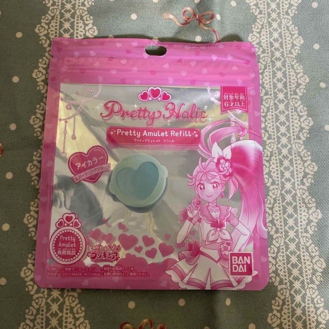 BANDAI(バンダイ)の【未開封】Pretty holic プリティアミュレット リフィル　グリーン エンタメ/ホビーのおもちゃ/ぬいぐるみ(その他)の商品写真