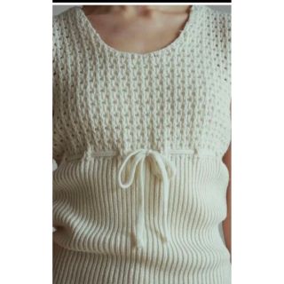 CLANE - CLANE クラネ トップス VINTAGE MESH KNIT TOPSの通販 by