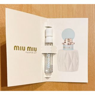 ミュウミュウ(miumiu)のミュウミュウ　フルール ドゥ レ オードパルファム1.2ml✨(香水(女性用))