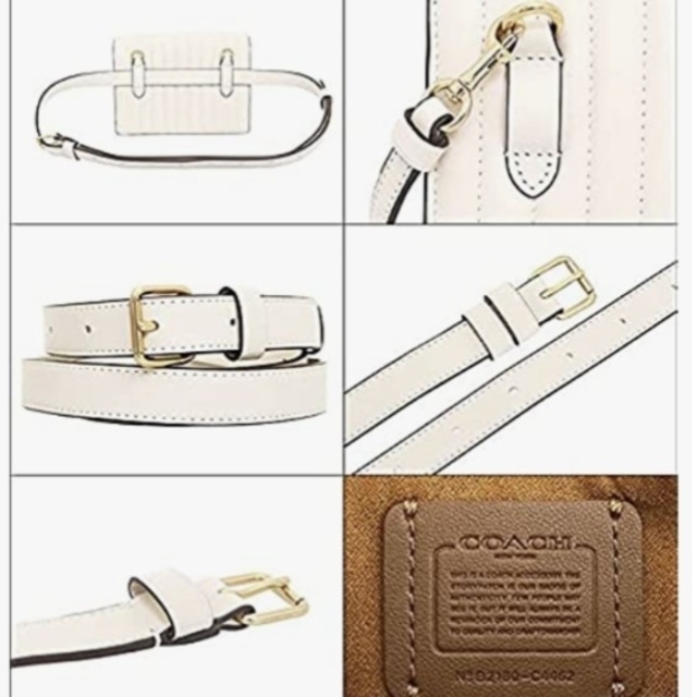 13cmマチ【新品＊未使用】COACH ショルダーバッグ