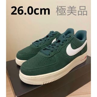 ナイキ(NIKE)の【完売品】NIKE AIR FORCE 1 '07 LX GREEN／WHITE(スニーカー)