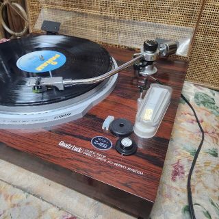 必見レストア済美品!カートリッジ新品!VictorレコードプレーヤーQL-5-