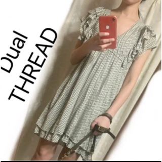 デュアルスレッド(Dual THREAD)のDual THREAD 38ワンピース　チュニック　デュアルスレッド(ひざ丈ワンピース)