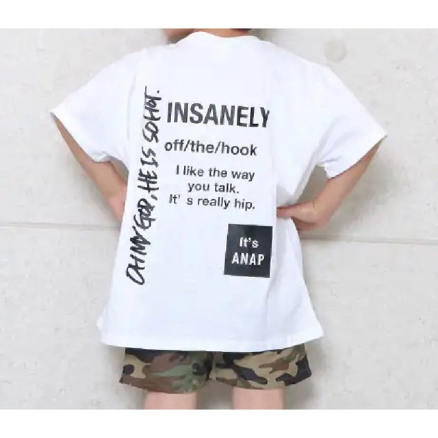 ANAP Kids(アナップキッズ)のANAP キッズTシャツ 3枚セット キッズ/ベビー/マタニティのキッズ服女の子用(90cm~)(Tシャツ/カットソー)の商品写真