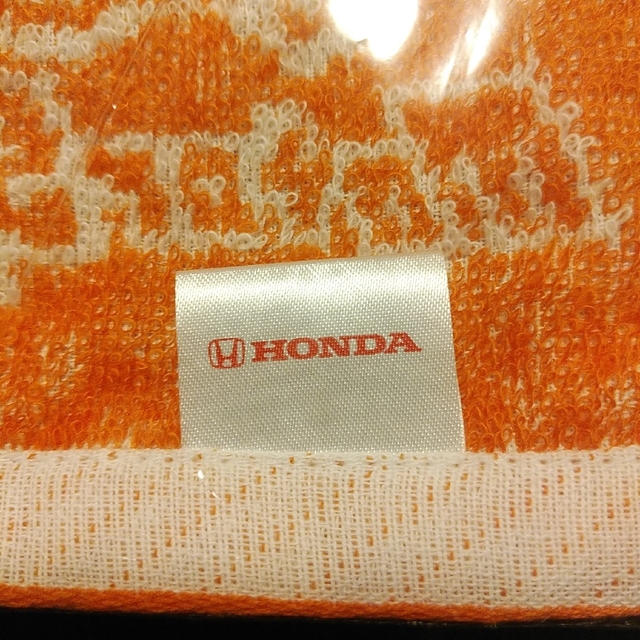 dj honda(ディージェイホンダ)の☆新品【HONDA★大判ハンドタオル】Ｍotor Sports★送料無料 自動車/バイクの自動車/バイク その他(その他)の商品写真