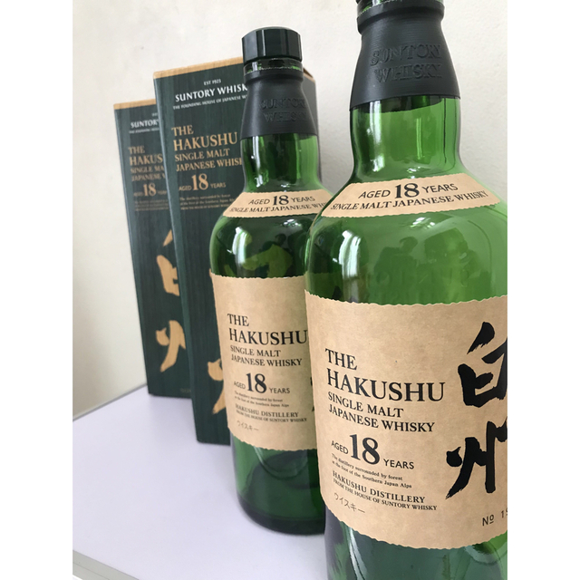 サントリー白州18年 空瓶 空箱 【待望☆】 kinetiquettes.com