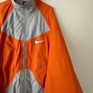 NIKE - NIKE ナイロンジャケット ビッグロゴ バックロゴ ロゴ刻印