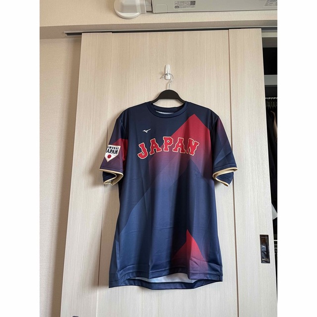 MIZUNO(ミズノ)の【最安値】wbc ミズノ tシャツ xoサイズ　16 レプリカ　練習着 メンズのトップス(Tシャツ/カットソー(半袖/袖なし))の商品写真