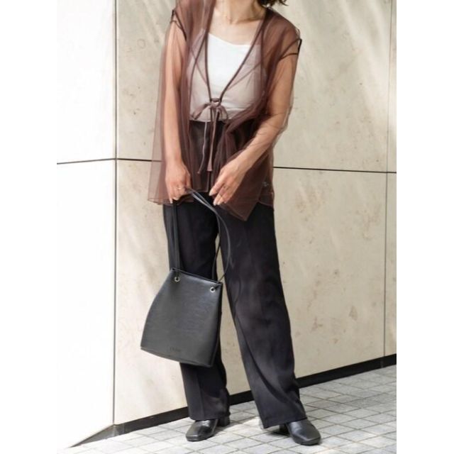 BEAUTY&YOUTH UNITED ARROWS(ビューティアンドユースユナイテッドアローズ)の＜6(ROKU)＞TULLE SAILOR COLLAR＆VEST/トップス レディースのトップス(シャツ/ブラウス(長袖/七分))の商品写真