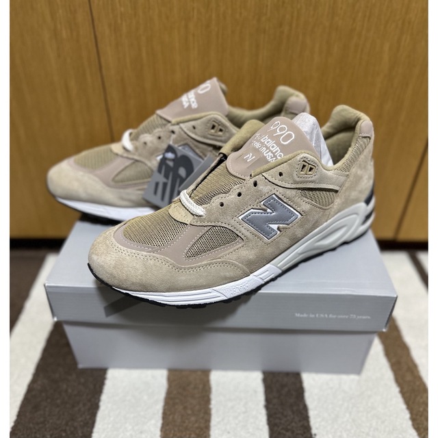 KITH New Balance M990KS2 US10.5/28.5cm - スニーカー