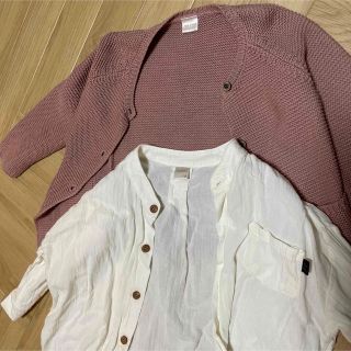 子供服 トップス 2点セット テータテート(カーディガン)