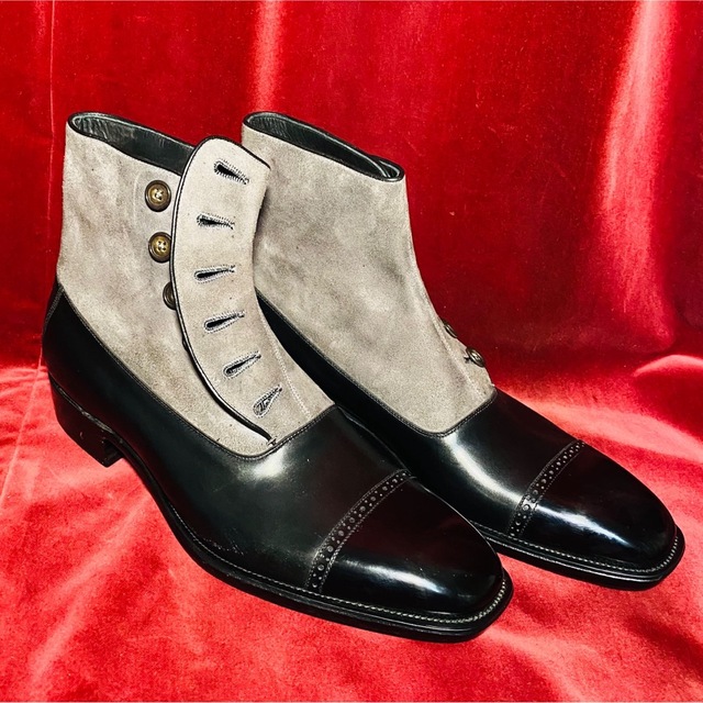 未使用 入手困難 定価220,000円 大塚製靴M-5 ボタンブーツ メンズの靴/シューズ(ブーツ)の商品写真