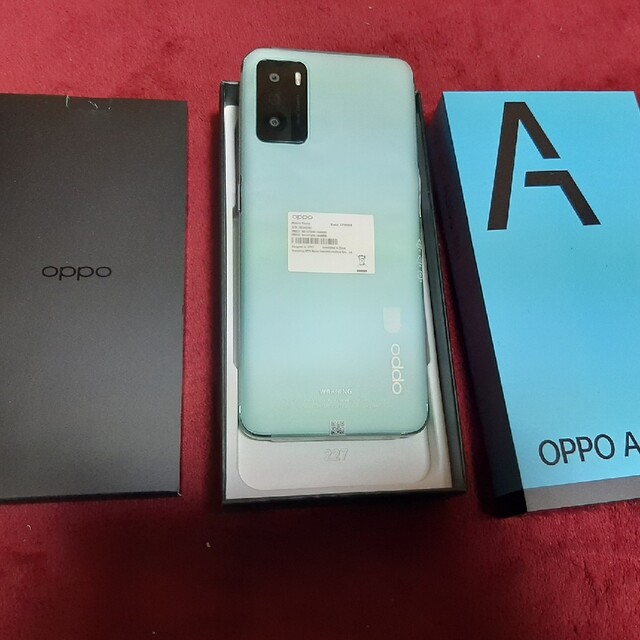 お洒落無限大。 OPPO - A55s OPPO 5G 版SIMロック CPH2309 グリーン