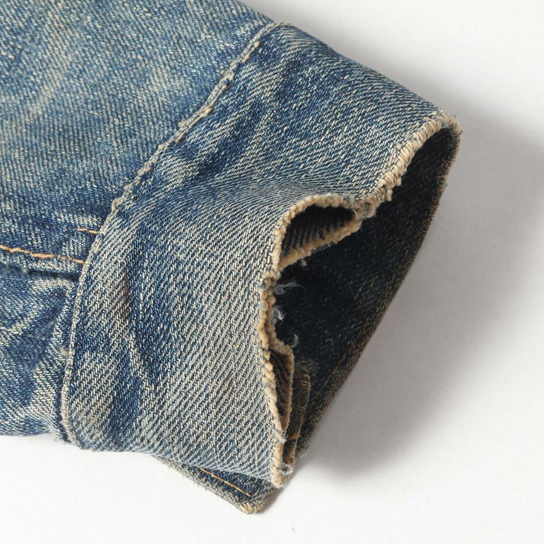 Levis リーバイス デニムジャケット 507XX 革パッチ 2nd Gジャン vintage ヴィンテージ 50s インディゴ 40% 詳細参照(36位) アウター アメカジ  【メンズ】