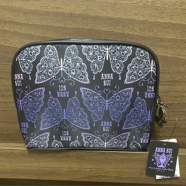 ANNA SUI(アナスイ)の美少女戦士セーラームーン×ANNA SUI アナスイブラック ポーチ レディースのファッション小物(ポーチ)の商品写真