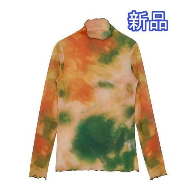 Ameri VINTAGE(アメリヴィンテージ)の新品 AMERI MIRANDA TAIDAI SHEER TURTLE TOP レディースのトップス(カットソー(長袖/七分))の商品写真