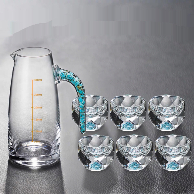 グラス 冷酒器 冷酒グラス グラスセット 食器 ショットグラス 高級グラスカップサイズ