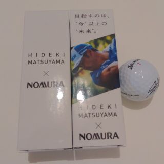 SRIXON Z-STARXV 松山英樹 サイン入りゴルフボール6個(スポーツ選手)