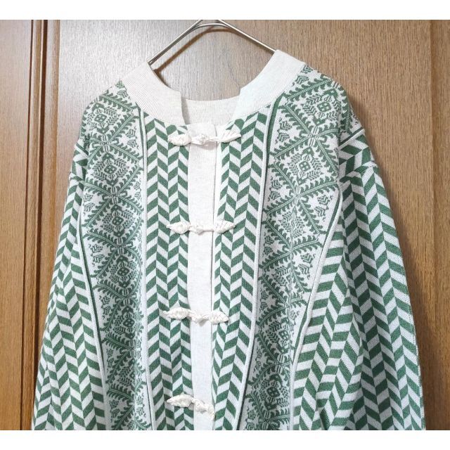 Ameri VINTAGE - 新品 AMERI ジャガードニットカーディガン Ameri VINTAGE - 新品 AMERI ジャガードニットカーディガン