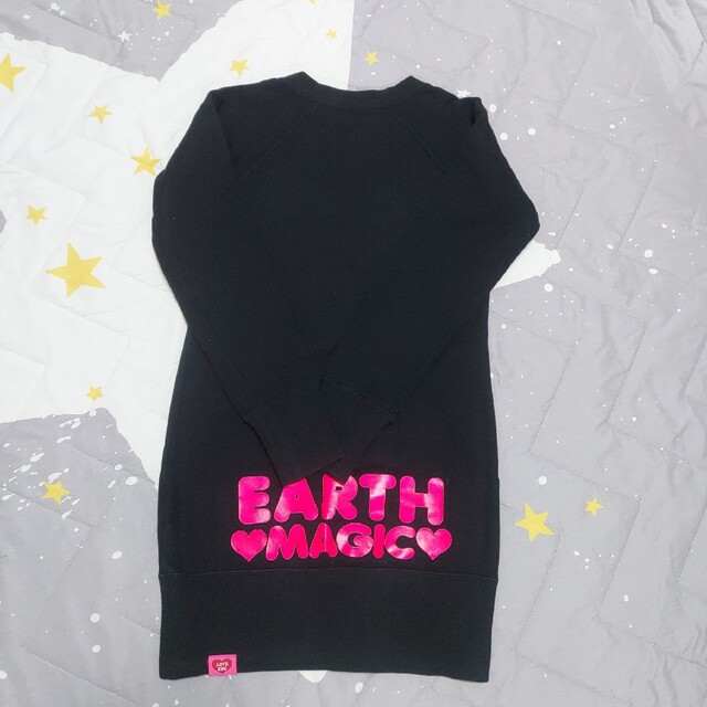 EARTHMAGIC(アースマジック)のEarth Magic パーカーワンピース150 キッズ/ベビー/マタニティのキッズ服女の子用(90cm~)(ワンピース)の商品写真