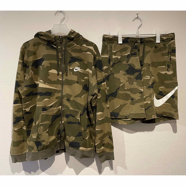 NIKE - ナイキ セットアップ ハーフパンツ XL 迷彩の通販 by やな's ...