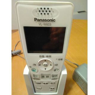 パナソニック(Panasonic)のワイヤレスモニター子機 VL-W603(防犯カメラ)