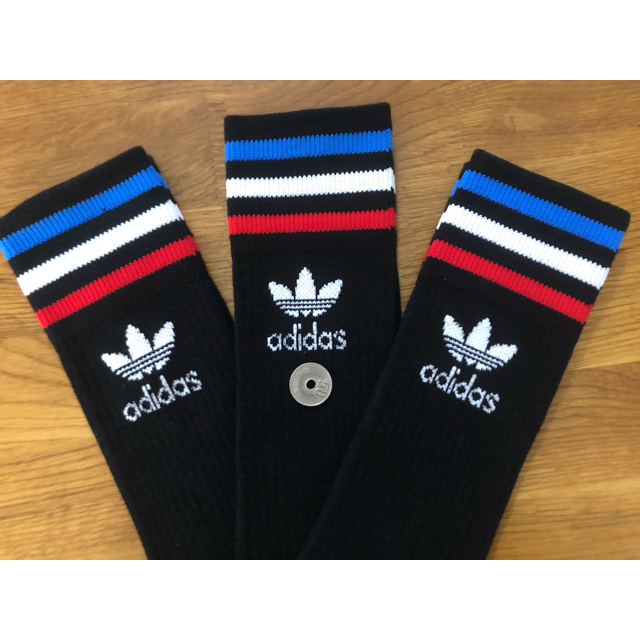 adidas(アディダス)の新品 アディダスadidas レディースソックス靴下3足セット101 レディースのレッグウェア(ソックス)の商品写真