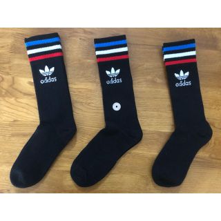 アディダス(adidas)の新品 アディダスadidas レディースソックス靴下3足セット101(ソックス)