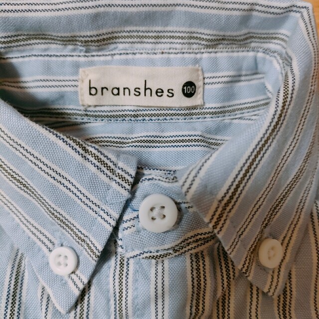 Branshes(ブランシェス)の【ボーイズ100】長袖シャツ【branshes】 キッズ/ベビー/マタニティのキッズ服男の子用(90cm~)(ブラウス)の商品写真