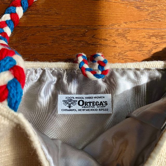 未使用品　ORTEGA'S　オルテガ　バッグ　チマヨ　オフホワイト メンズのバッグ(ショルダーバッグ)の商品写真