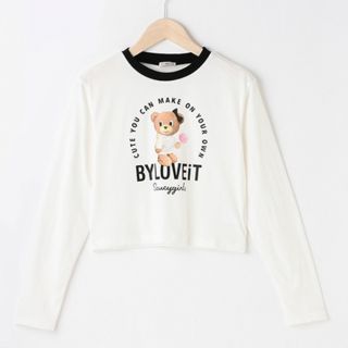 ナルミヤ インターナショナル(NARUMIYA INTERNATIONAL)の新品♡バイラビット　150 トリムラビ子長袖Ｔシャツ(Tシャツ/カットソー)