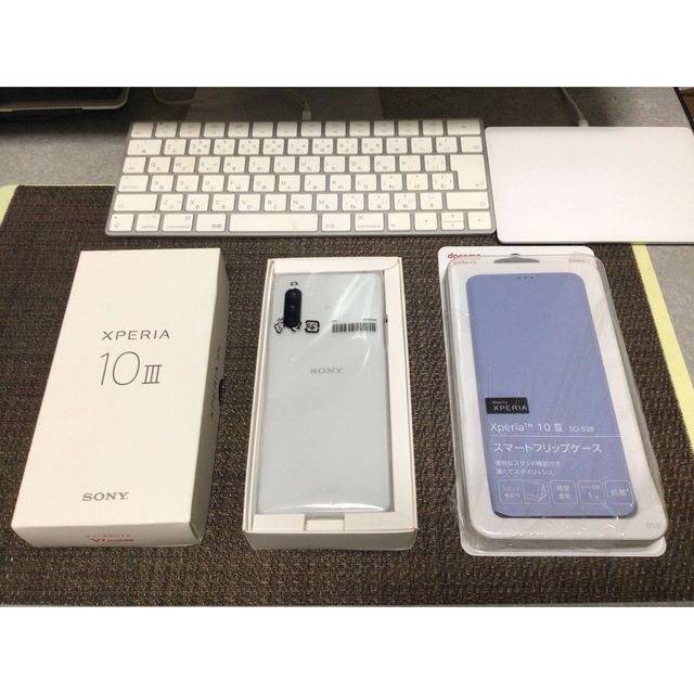 SONY Xperia 10 III SOG04 128Gブラック未使用品