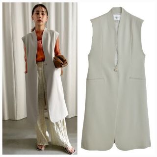 Ameri VINTAGE - AmeriVINTAGE完売品WAVE COLLAR ANGULAR ベストの通販