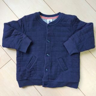 プチバトー(PETIT BATEAU)のPETIT BATEAU  80 キルティングカーディガン(ジャケット/コート)