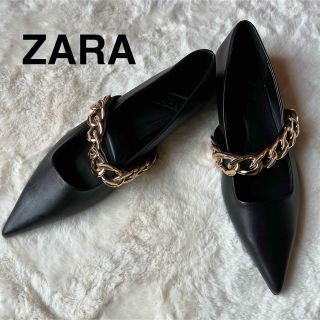 ザラ(ZARA)の未使用♡ZARA パンプス サイズ39(ハイヒール/パンプス)