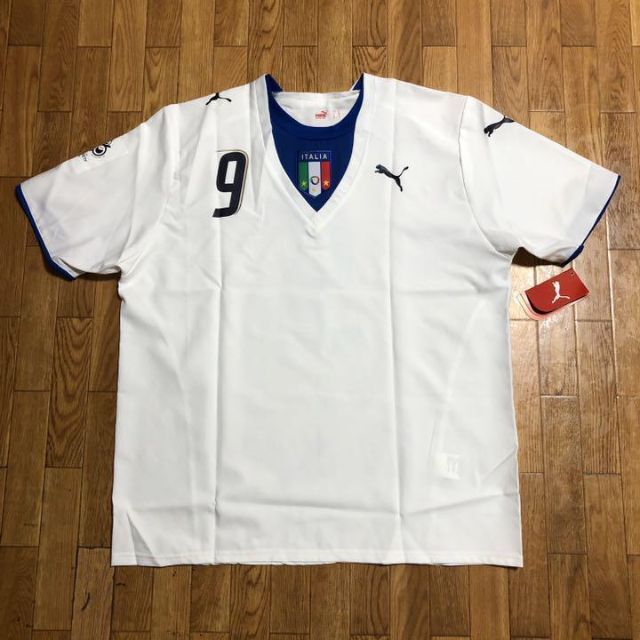 新品 PUMA 06W杯 イタリア代表 ユニフォーム Gilardino XL