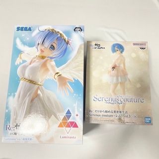 セガ(SEGA)の【お値下げ】【新品・未使用・未開封】リゼロ　レム　フィギュア　セット(フィギュア)