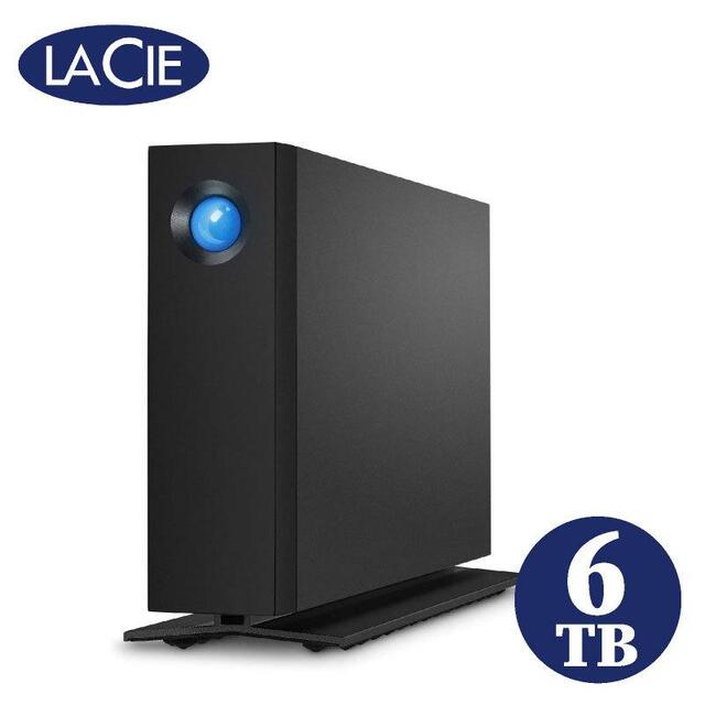 6TB 外付けハードディスク HDD LaCie TV＆PC▼