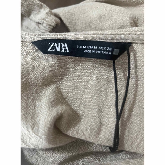 ZARA - 新品 ZARA ザラ ロングワンピース ワンピース ベージュ ZARA - 新品 ZARA ザラ ロングワンピース ワンピース ベージュ
