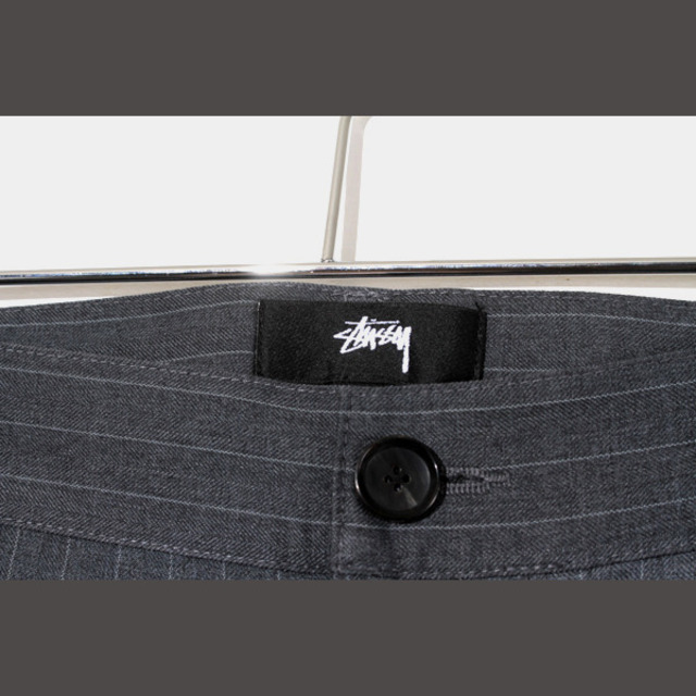 STUSSY - 22SS ステューシー ストライプ プリーツトラウザー