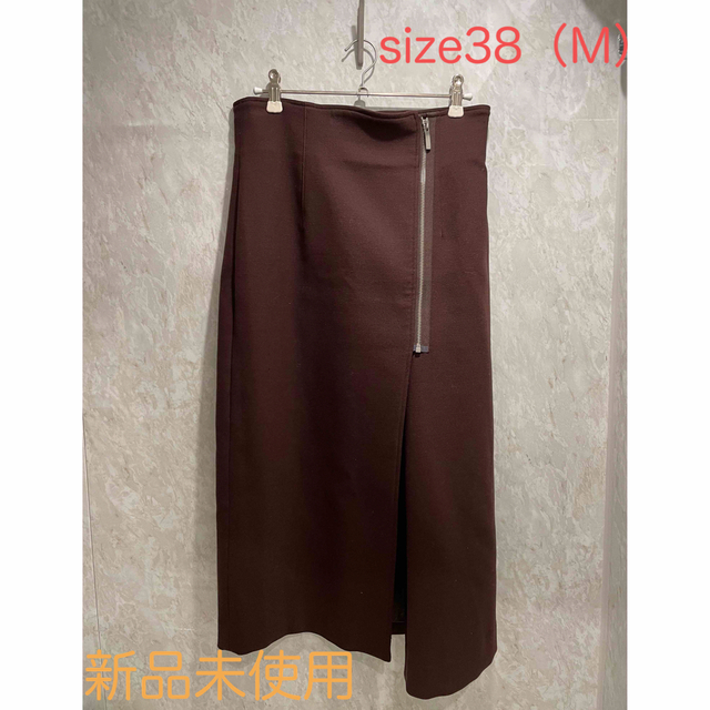 Noble(ノーブル)のNoble ジップタイトスカート　Mサイズ レディースのスカート(ロングスカート)の商品写真