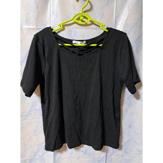 黒ティーシャツ(Tシャツ(半袖/袖なし))