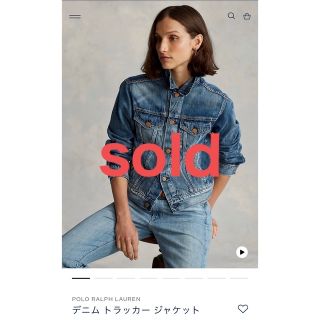 ラルフローレン(Ralph Lauren)のタグ付き新品未使用　RALPH LAUREN デニムトラッカージャケット(Gジャン/デニムジャケット)